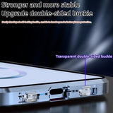 All‑in‑One Magnetic Metal Glass Case with Screen Film for iphone