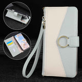 Detachable Crossbody Zipper Wallet Leather Case for iphone
