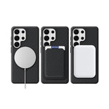 Tech Fabric Magnetic Hidden Rotatable Kickstand Case for Samsung