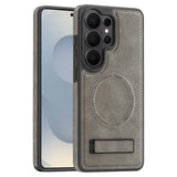 Magnetic Anti-Drop Leather Case with Stand for Samsung