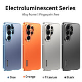 Full‑Cover Magnetic Alloy Frame Shockproof Case for Samsung