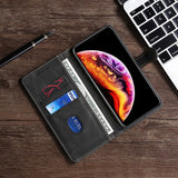Magnetic Shockproof Leather Flip Kickstand Case for iphone