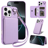 Stylish Minimalist Wallet Leather Case for iphone