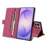 Shockproof Leather Flip Wallet Phone Case for Samsung