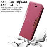 Shockproof Leather Flip Wallet Phone Case for Samsung