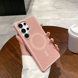 Honeycomb Heat Dissipation Magnetic Case for Samsung