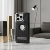 Magnetic Shockproof Leather Texture Case for iphone