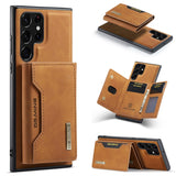 Magnetic Wallet Leather Case for Samsung