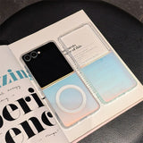 Matte Laser Gradient Magnetic Case for Samsung Z Flip
