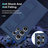 Silicone Elastic Wrist Strap Matte Case for Samsung
