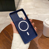 Honeycomb Heat Dissipation Magnetic Case for Samsung