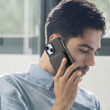 Fabric Texture Leather Wallet Stand Case for iphone