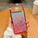 Glitter Gradient Resin Diamond Case for iphone