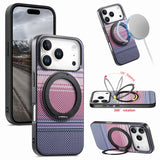 Magnetic Full Wrap Shockproof Rotatable Kickstand Case for iphone