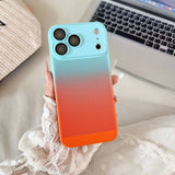 Gradient Skin Feel Ultra Slim Cooling Case for iphone