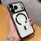 Luxury Matte Translucent Magnetic Case for iphone