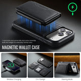 Magnetic Wallet Leather Case for iphone