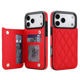 Leather Card Slot Case with Stand for iphone