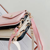 Leather Crossbody Wallet Case with Card Slots for iphone