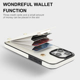 Shockproof Leather Case With Accordion Card Slot for iphone