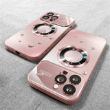 Full‑Cover Matte Magnetic Shockproof Case for iphone