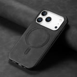 Solid‑Color Magnetic Full Cover Shockproof Case for iphone