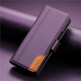 Leather Flip Wallet Stand Case for Samsung Z Fold