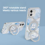 Clover Phone Case with Rotatable Stand & Lanyard for iphone