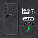 Magnetic Leather Case for Samsung Galaxy