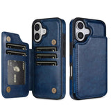 Wallet Magnetic Leather Case for iphone