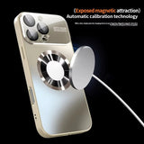 Magnetic Titanium Metallic Matte Case for iphone