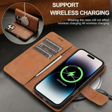 Shockproof Magnetic Removable Card Holder Case for iphone