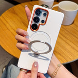 Magnetic Diamond Texture Kickstand Case for Samsung