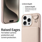 Stylish Minimalist Wallet Leather Case for iphone