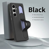 Shockproof Full Cover Hidden Wrist Strap Case for Samsung