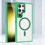 Clear Shockproof Magnetic Case for Samsung