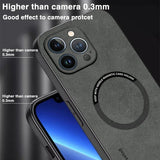 Magnetic Leather Case for iphone
