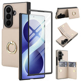Shockproof Leather Case With Stand & Card Holder for Samsung Z Fold