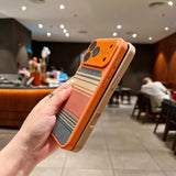 Luxury Carbon Fiber Texture Magnetic Case for iphone