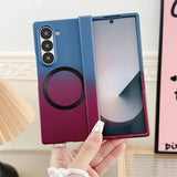 Candy Color Gradient Magnetic Case for Samsung Z Fold