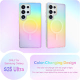 Shockproof Magnetic Matte Rainbow Gradient Case for Samsung