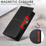 Magnetic Flip Wallet Card Slot Leather Case for iphone