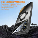 Full‑Cover Matte Magnetic Shockproof Case for iphone