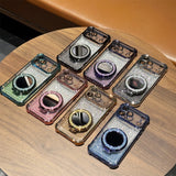Electroplated Mirror Glitter Kickstand Case for iphone