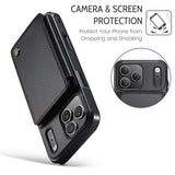 Leather Wallet Case for iphone