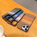 Borderless Electroplated Magnetic Case for iphone