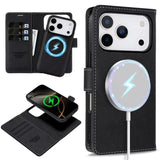 2 in 1 Magnetic Wallet Leather Case for iphone