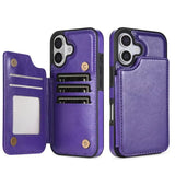 Wallet Magnetic Leather Case for iphone