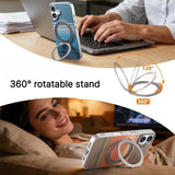 Kevlar‑Textured Magnetic Shockproof Stand Case for iphone