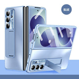 Shockproof All‑in‑One Shell‑Film Stand Case for Samsung Z Fold